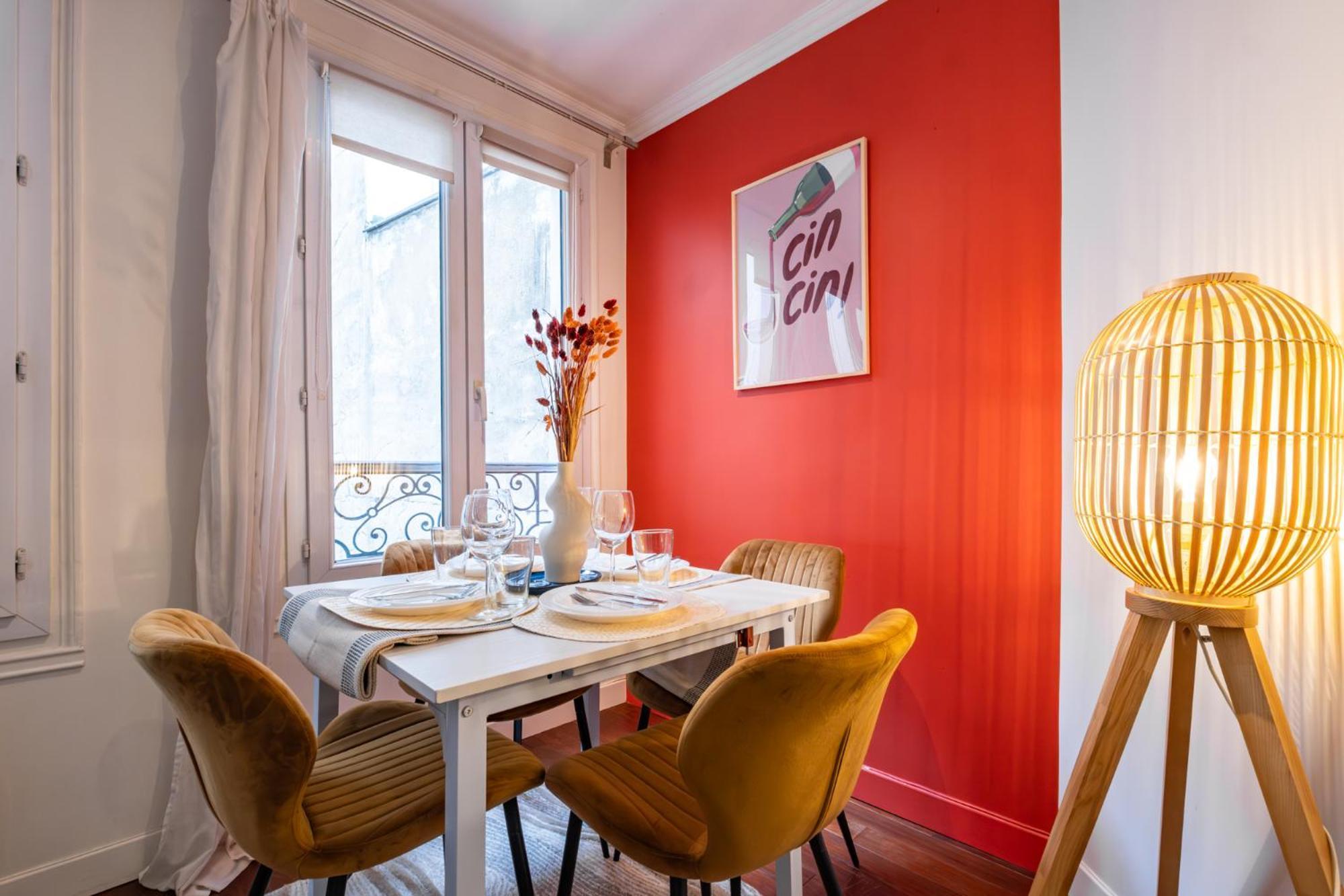 Charming Apartment In Heart Of París Exterior foto